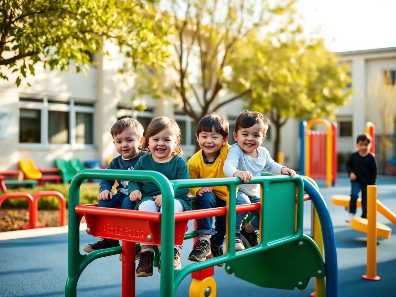 Playground rebuilt